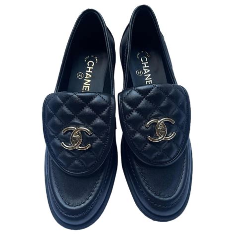 chanel moccasins